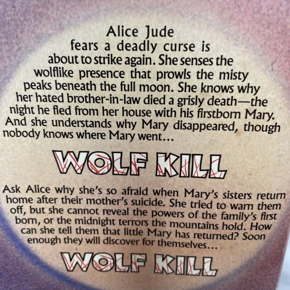 WOLF KILL By Gregg Almquist Vintage Original Publication Paperback Book - Picture 4 of 11